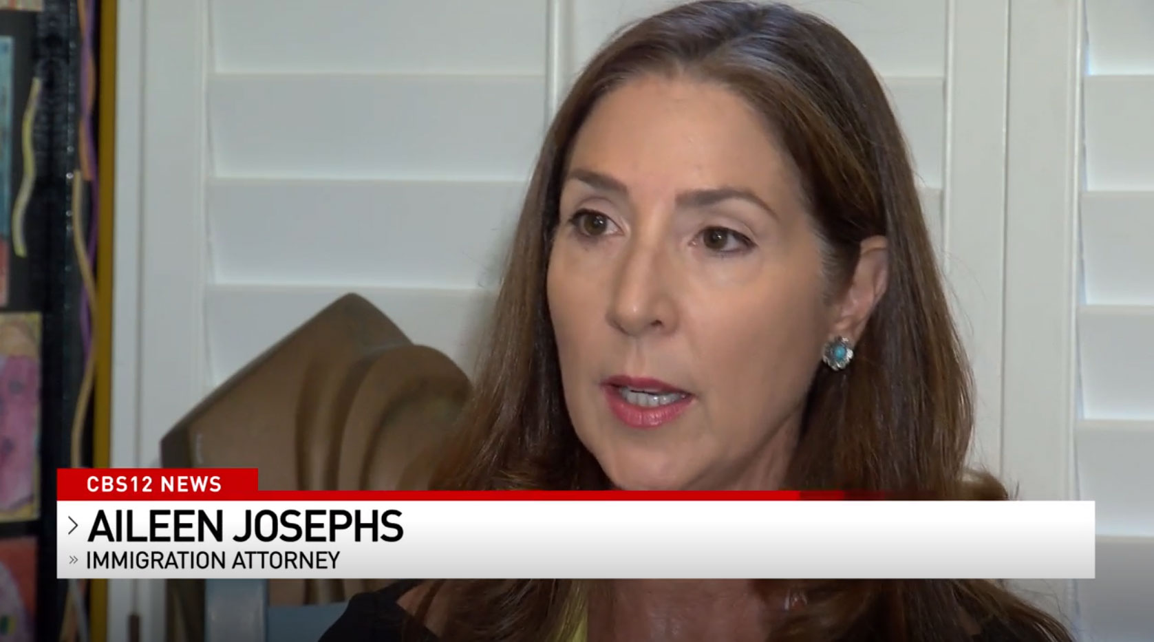 Immigration attorney Aileen Josephs encouraged by just-filed legislation that would allow asylum-seekers to file in their home countries